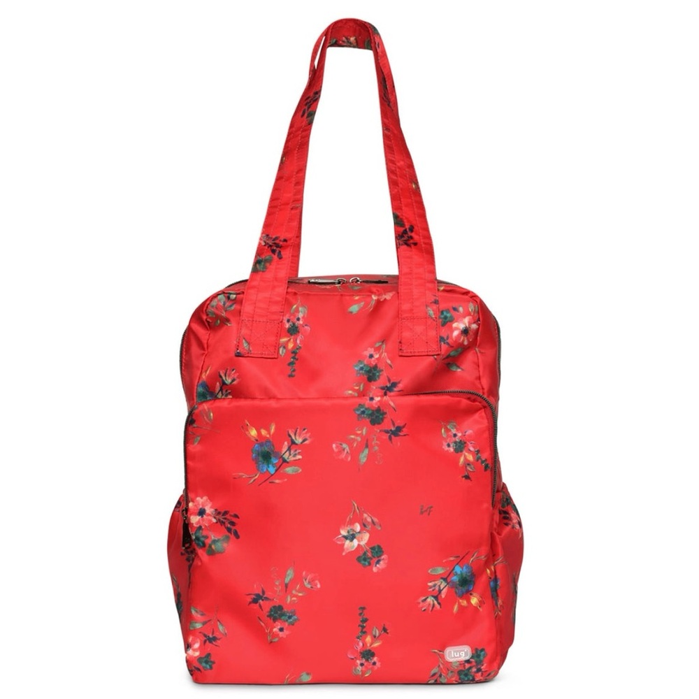 🐢 Lug Ranger XL Packable Tote Bag “Bouquet Red”. NWT